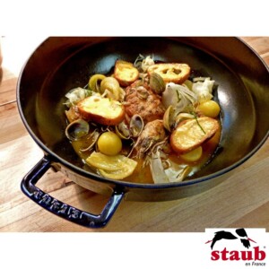 Caçarola Bouillabaisse 28cm Azul Marinho Staub Specialties de Ferro Fundido