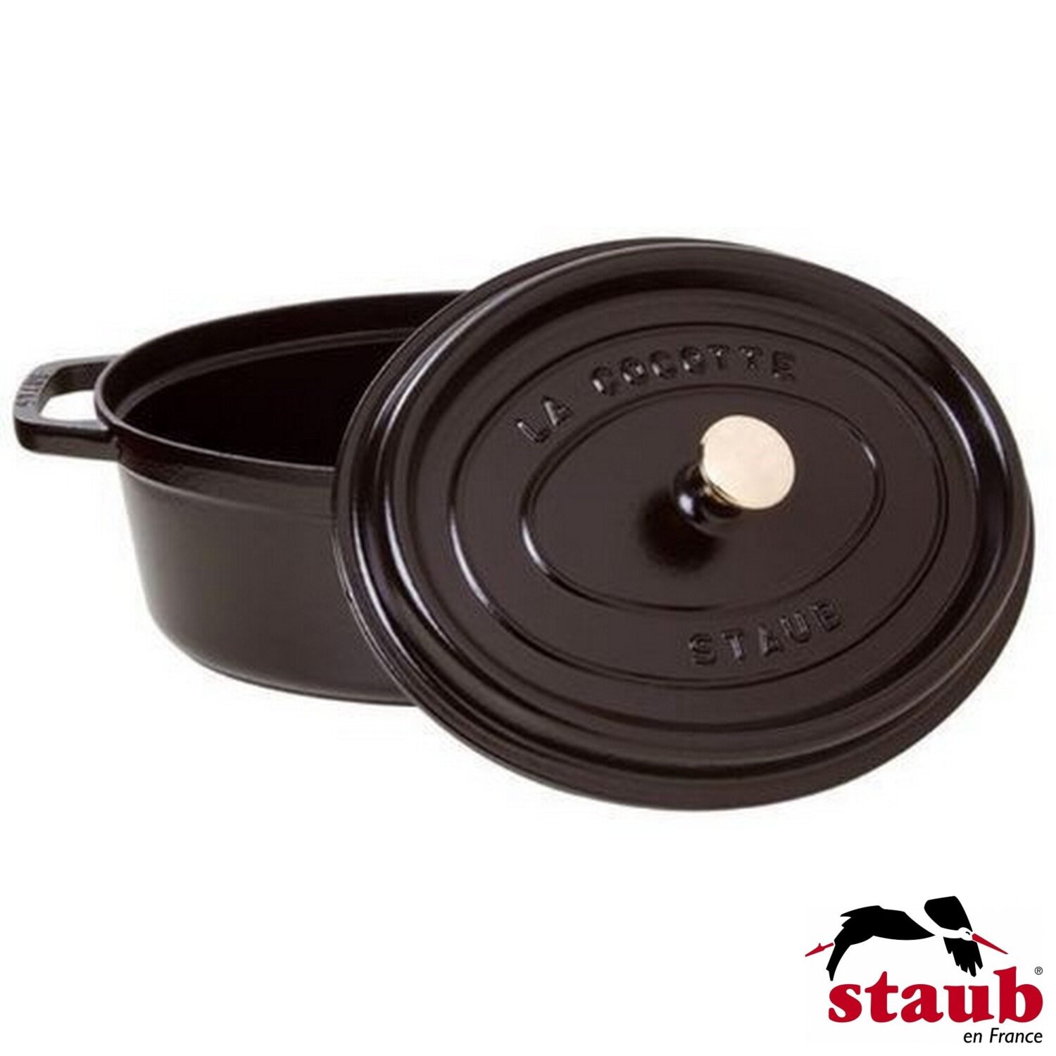 Staub Cocotte Oval 41cm Black