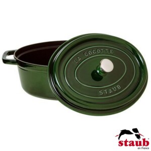 Caçarola Oval 23cm Verde Basil Staub La Cocotte de Ferro Fundido