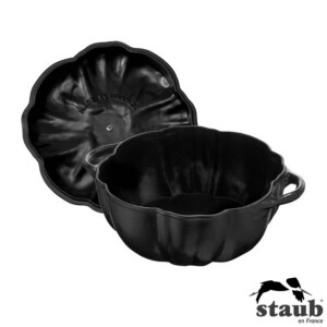 Caçarola Pumpkin 25cm Preta Staub Specialties de Ferro Fundido