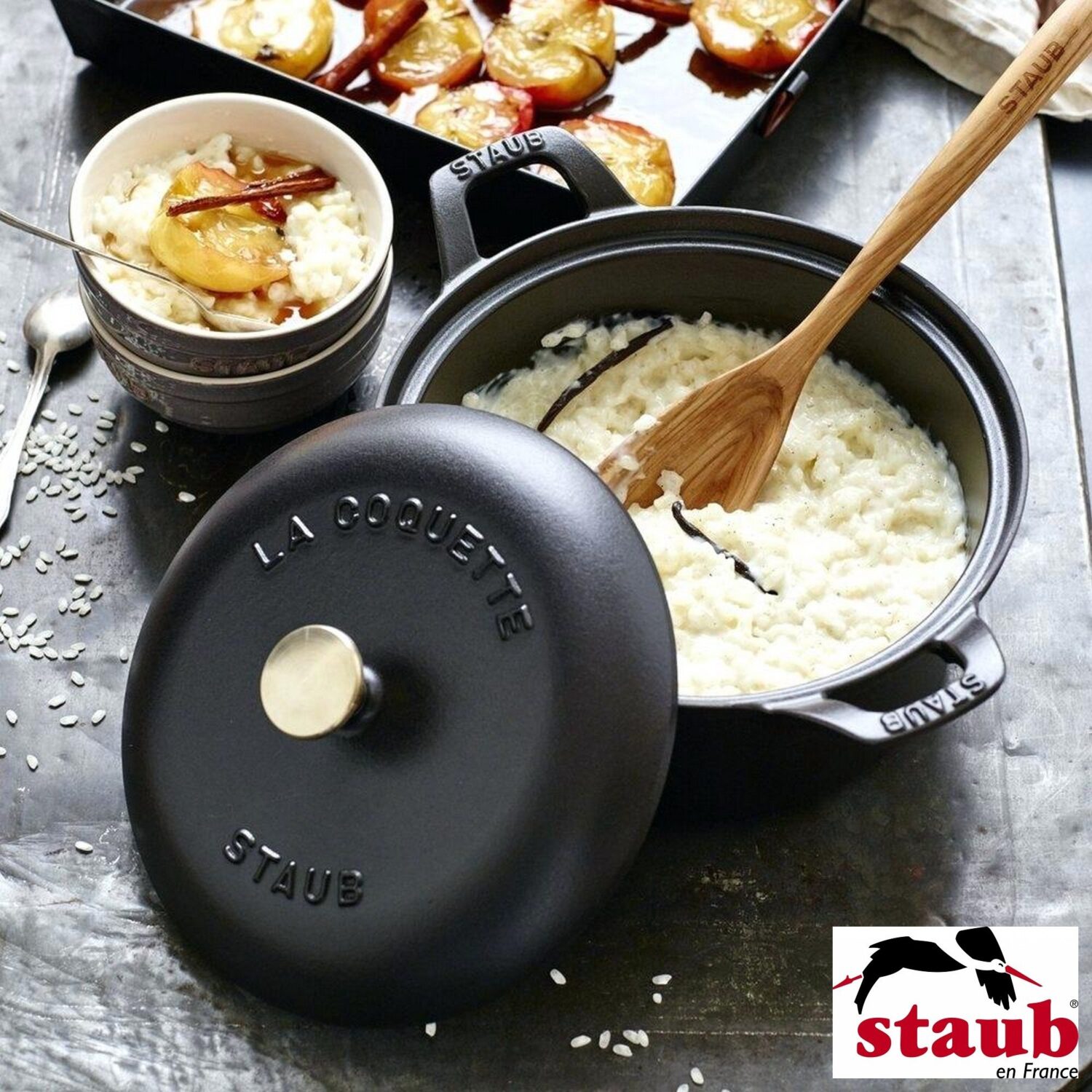 Vintage Staub】卓上ウォーマー 黒＆赤 安心の国産製品 - www ...