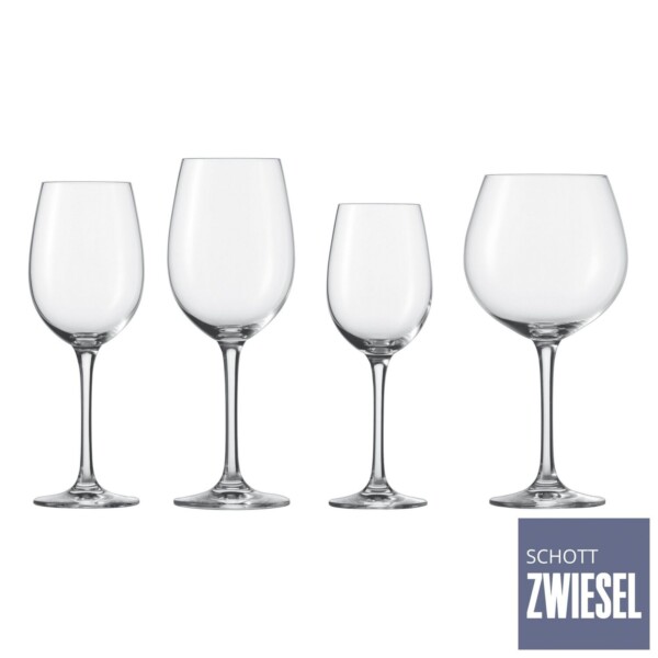 Cj. 24 Taças Schott Zwiesel Classico de Cristal