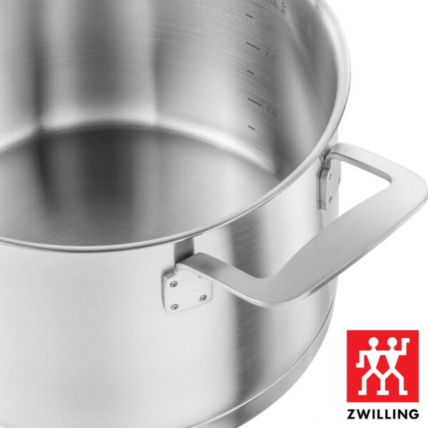 Cj. 3 Panelas de Aço Inox Zwilling Base