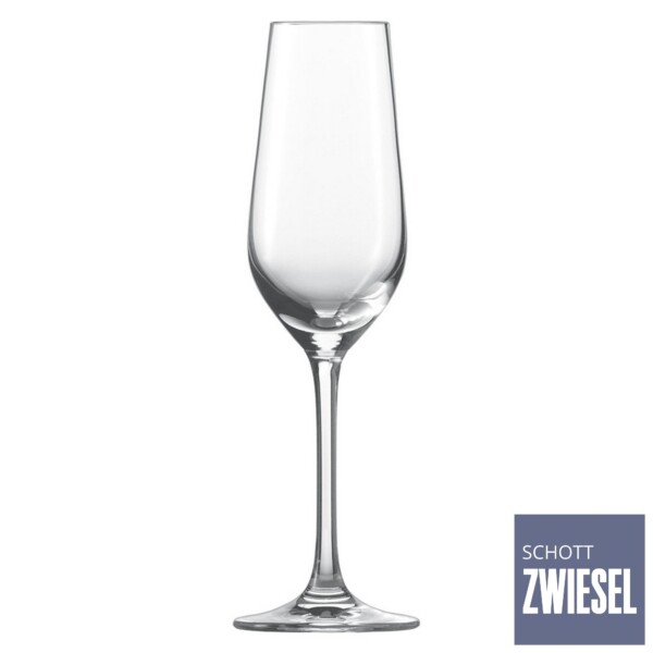 Cj. 6 Taças para Champagne (Flute) 281ml Schott Zwiesel Bar Special de Cristal