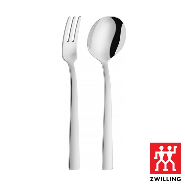 Cj. Garfo e Colher para Espaguete Zwilling Dinner de Aço Inox