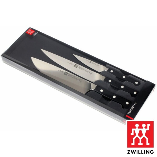 Cj. 3 Facas Zwilling Pro de Aço Inox