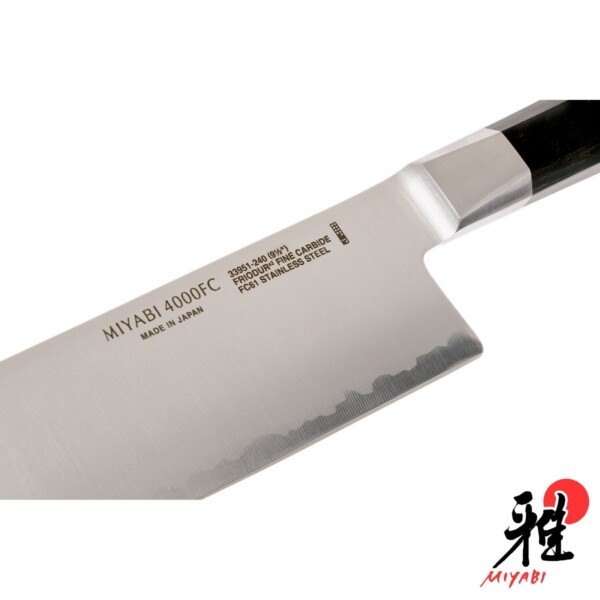 Faca Gyutoh 240mm Miyabi Koh 4000FC de Aço Inox