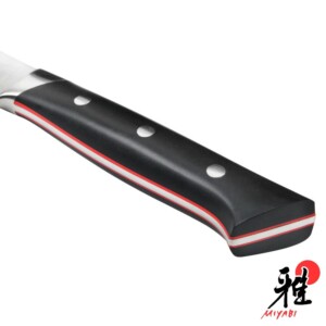 Faca Kudamono 90mm Miyabi Red Morimoto 600S de Aço Inox