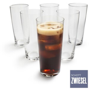 Cj. 6 Copos Softdrink Nº 3 387ml Schott Zwiesel Basic Bar Selection de Cristal