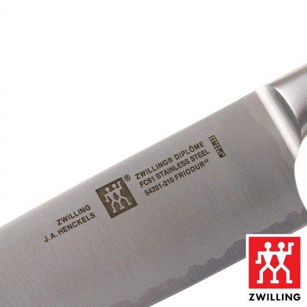 Faca Gyutoh 210mm Zwilling Diplôme de Aço Inox