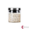 Pote de Vidro e Inox 450ml Kenya