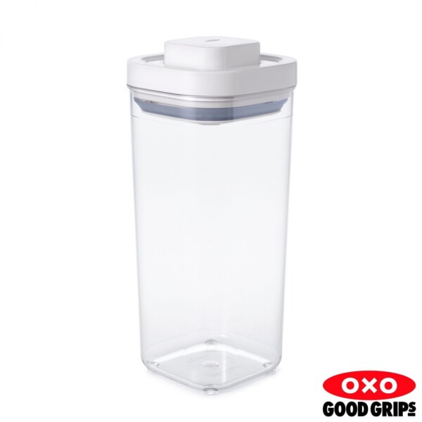 Pote Quadrado 1,5 litro Oxo Pop Softworks com Fechamento Hermético