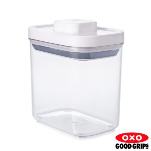 Pote Retangular 1,6 litro Oxo Pop Softworks com Fechamento Hermético