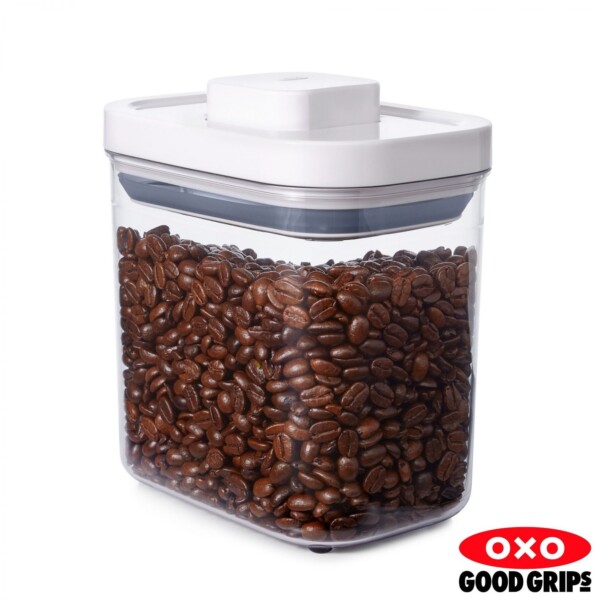 Pote Retangular 1,6 litro Oxo Pop Softworks com Fechamento Hermético