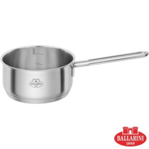 Conjunto de Panelas Ballarini Ancona 5 Peças de Aço Inox Fundo Triplo Sigma