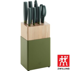 Bloco de Facas Zwilling Now S Verde 8 Peças