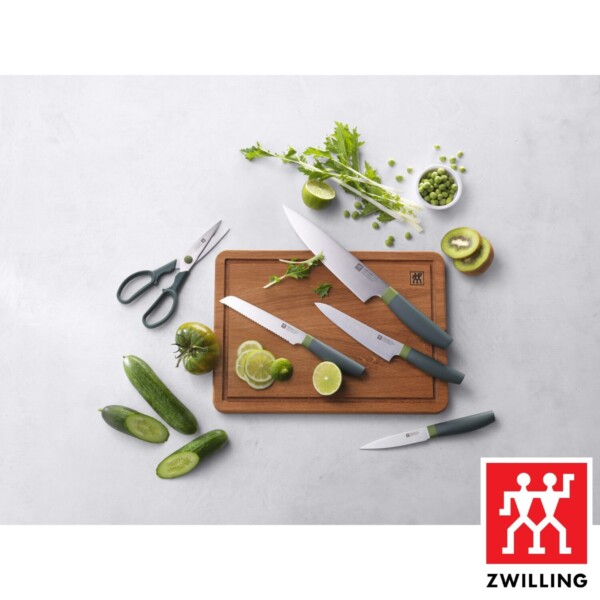 Bloco de Facas Zwilling Now S Verde 8 Peças