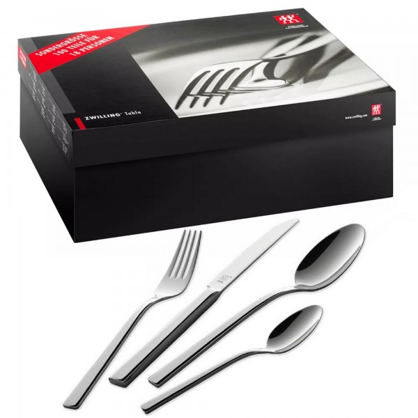 Faqueiro Zwilling Dinner 100 Peças de Aço Inox Alto Brilho