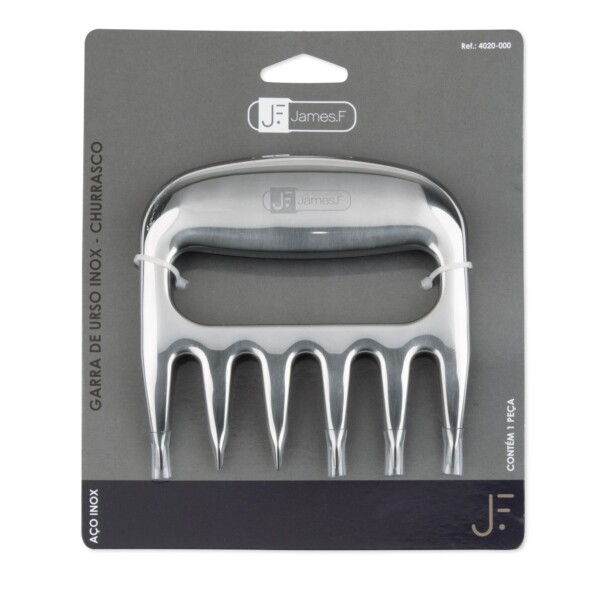 Garra de Urso para Churrasco James.F de Aço Inox