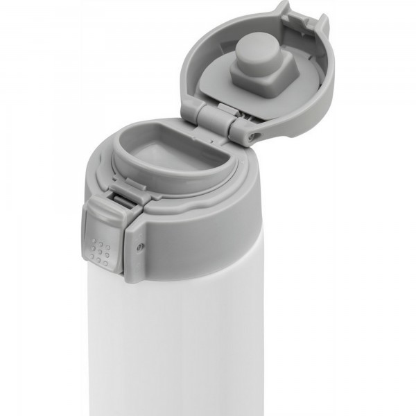 Garrafa Térmica para Viagem Zwilling Thermo Branca e Cinza 450 ml