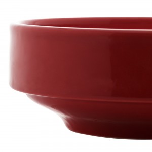 Combo 2un Bowl Wolff Vadim Vermelho 16cm de Cerâmica