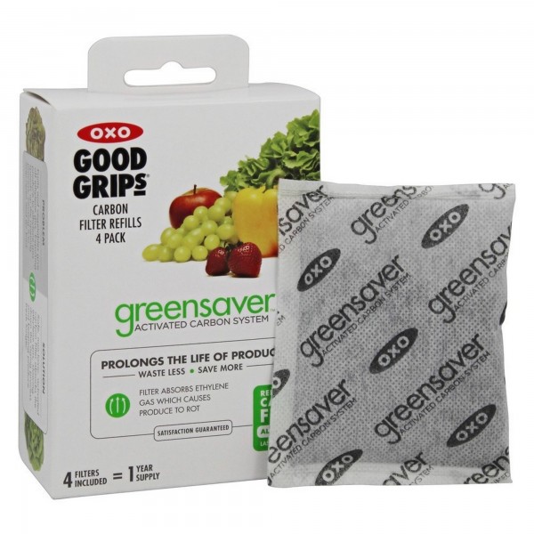 Refil Filtro de Carbono Oxo GreenSaver 4 Sachês