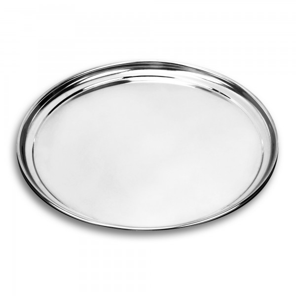 Bandeja Garçom 40cm James.F Reforçada Aço Inox